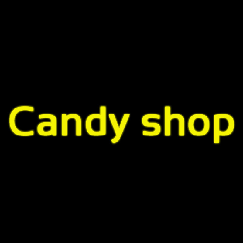 Cursive Candy Shop Neonkyltti