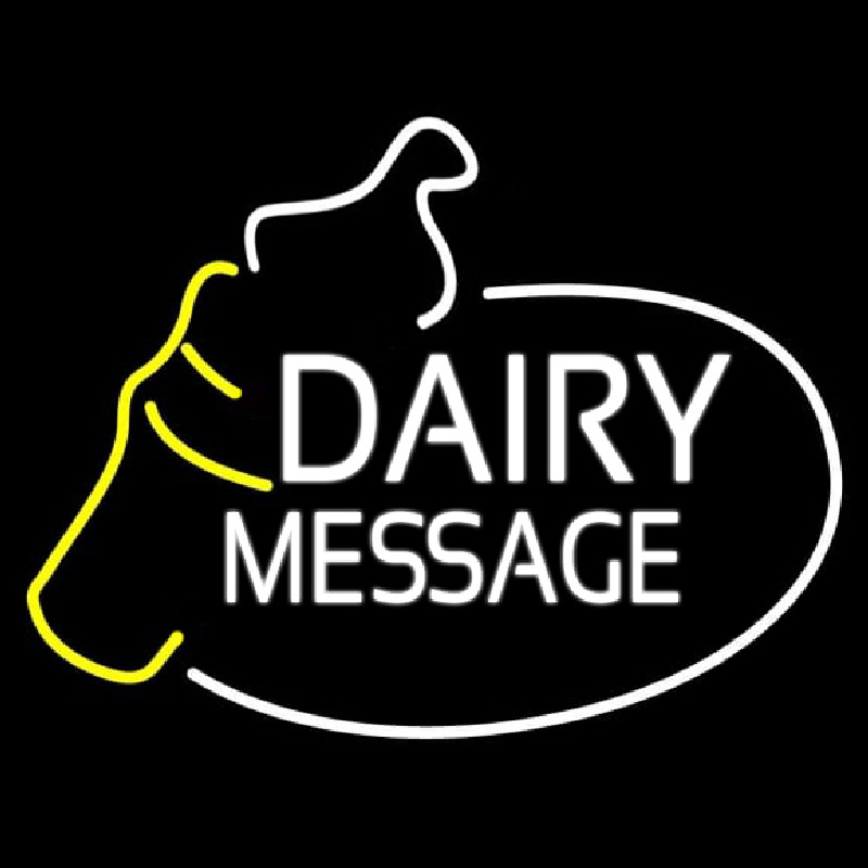 Custom Dairy With Logo Neonkyltti