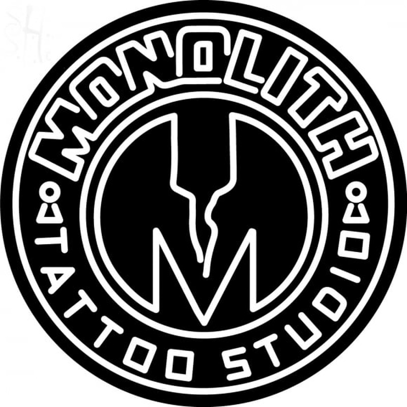 Custom Monolith Tattoo Studio Logo 1 Neonkyltti