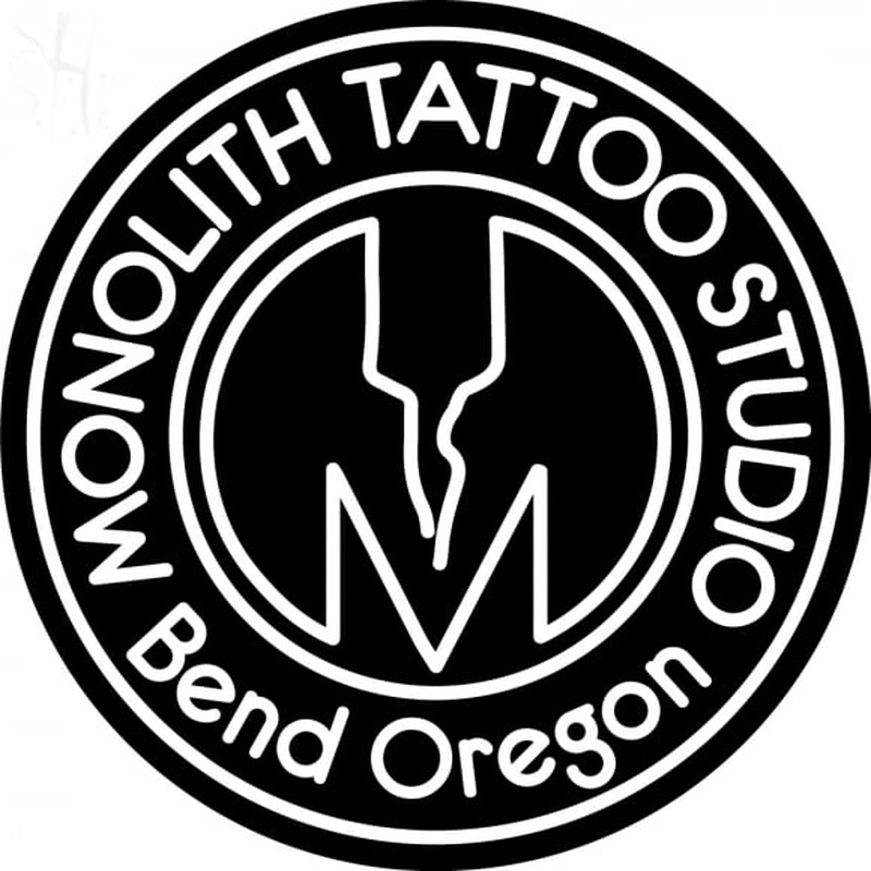 Custom Monolith Tattoo Studio Logo 3 Neonkyltti