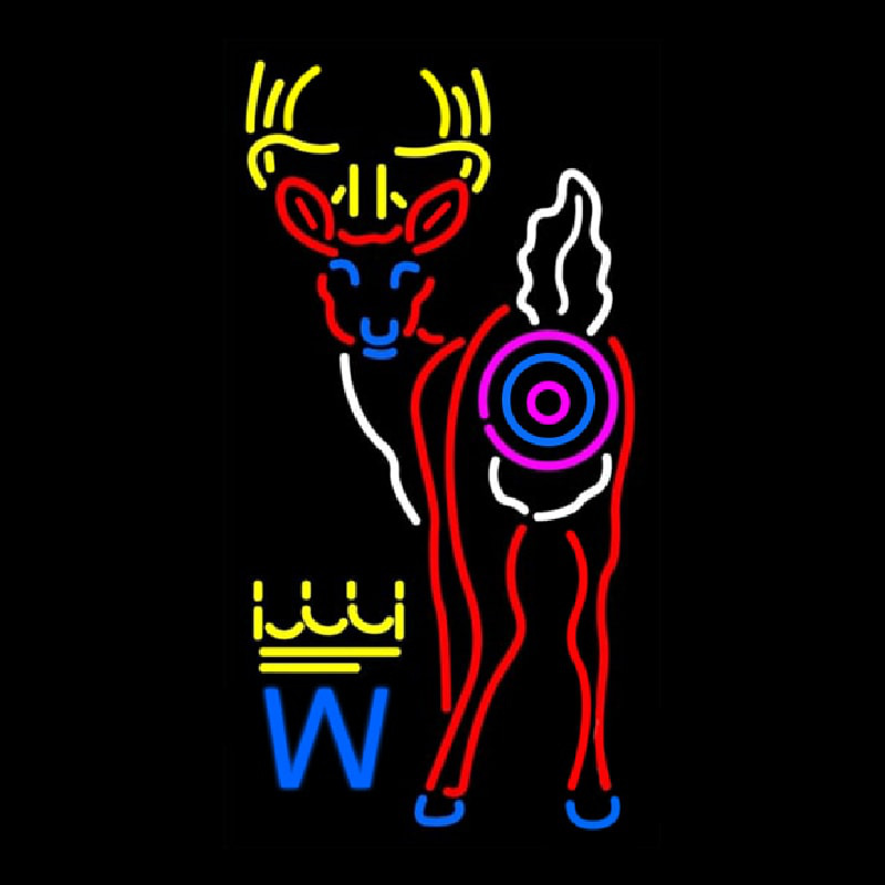 Deer Logo Neonkyltti