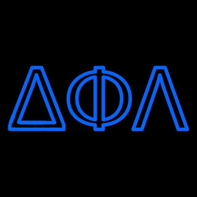 Delta Phi Lambda Neonkyltti