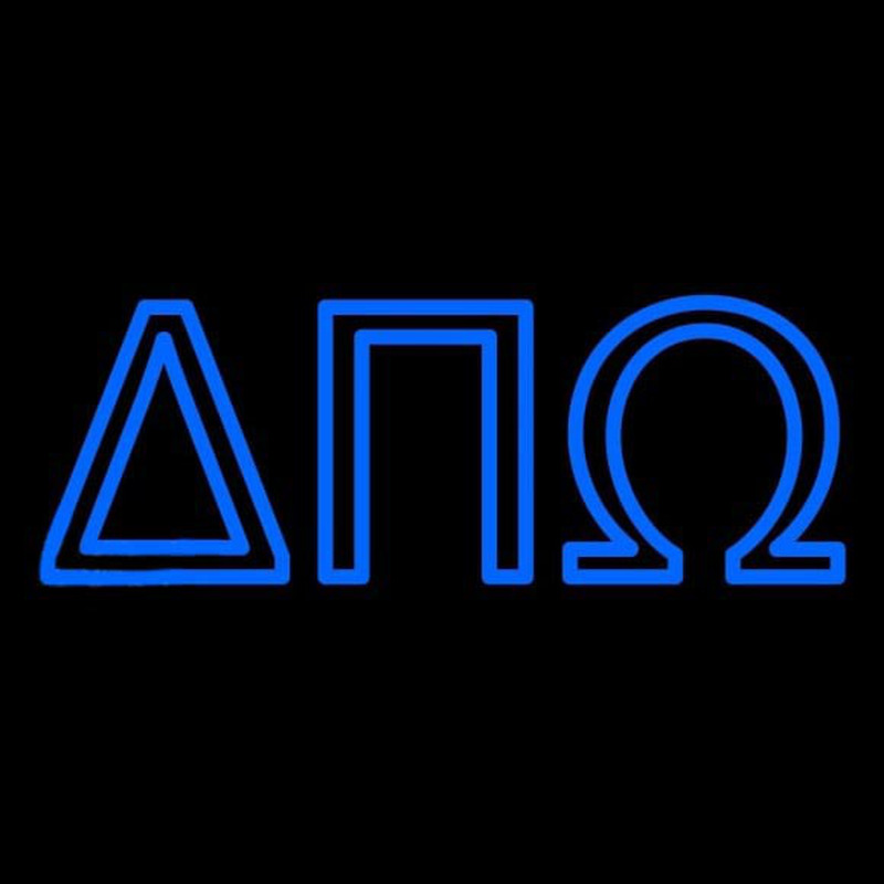 Delta Pi Omega Neonkyltti