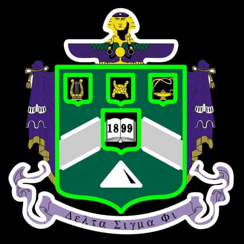 Delta Sigma Phi Chapters Logo Neonkyltti