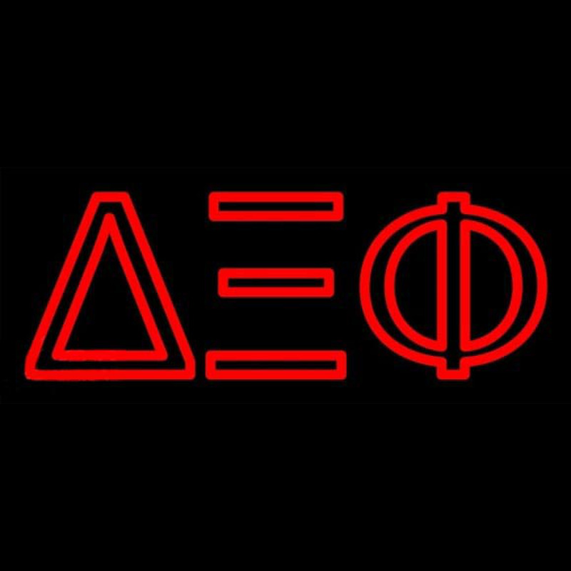 Delta Xi Phi Neonkyltti