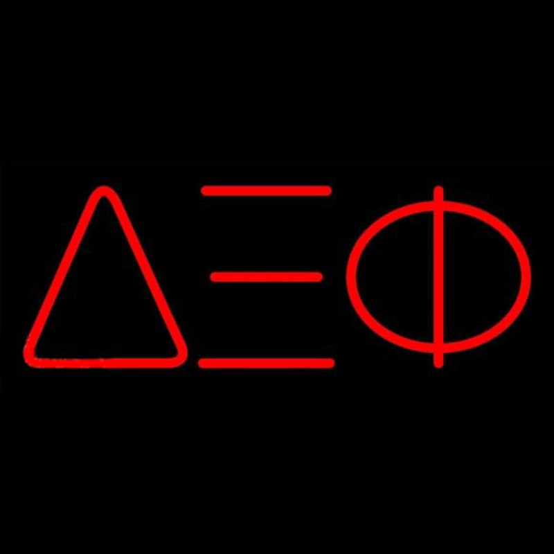 Delta Xi Phi Neonkyltti