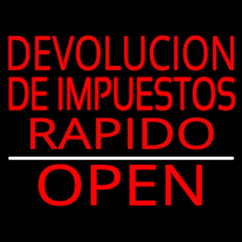 Devolucion De Impuestos Rapido Open Neonkyltti