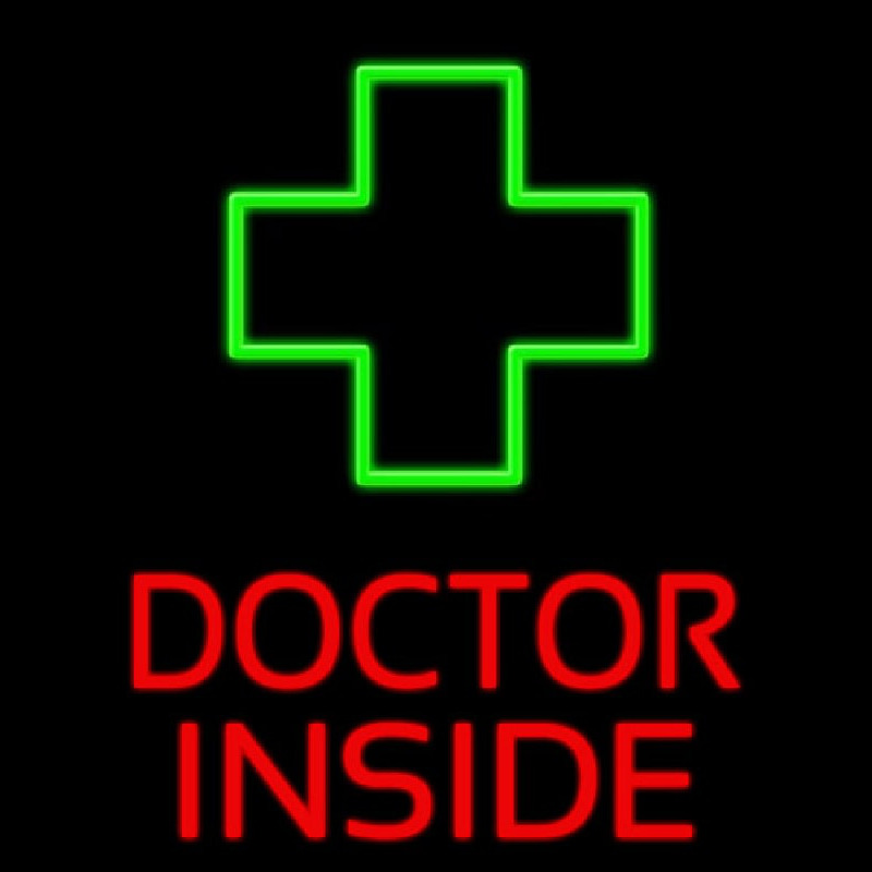 Doctor Inside Neonkyltti