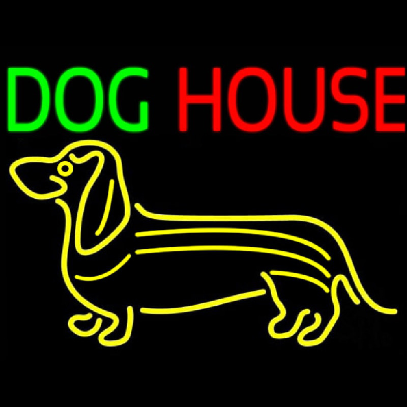 Dog House 2 Neonkyltti