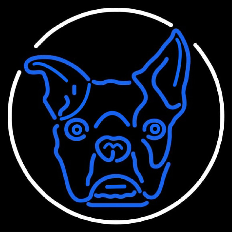 Dog Logo Neonkyltti