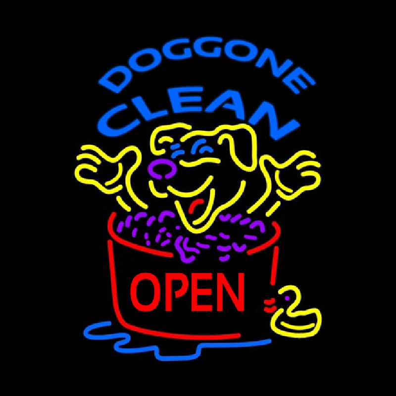 Doggone Clean Open Neonkyltti