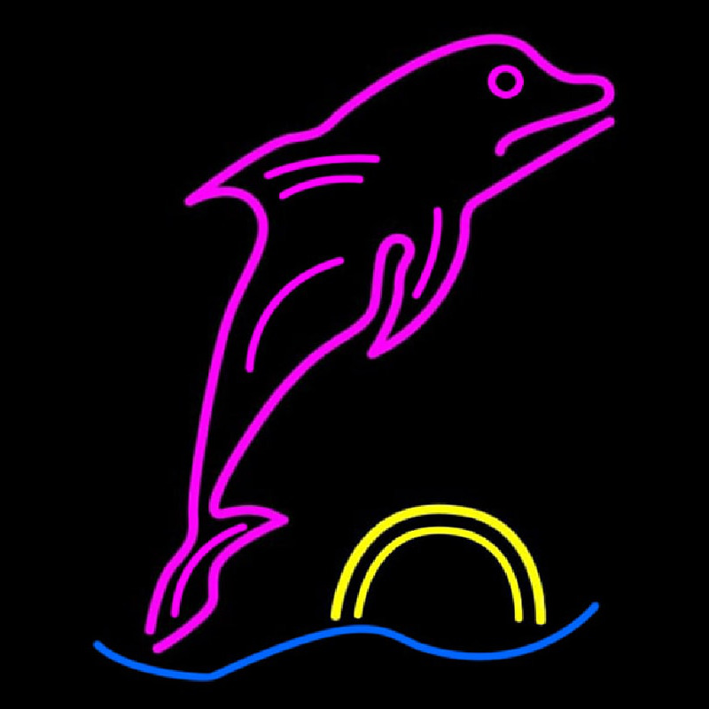 Dolphin Neonkyltti