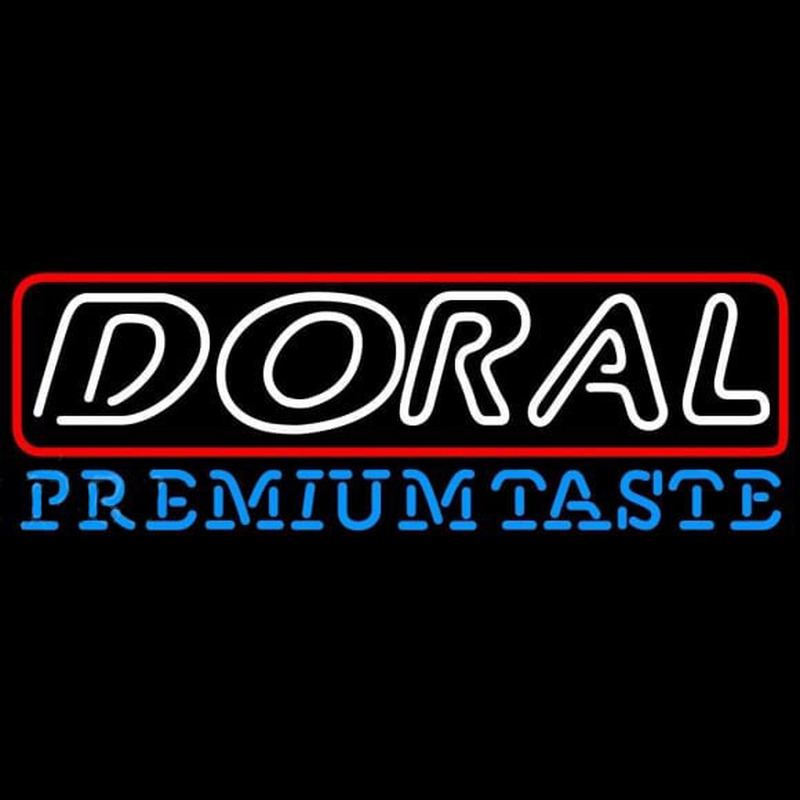 Doral Cigarettes Neonkyltti