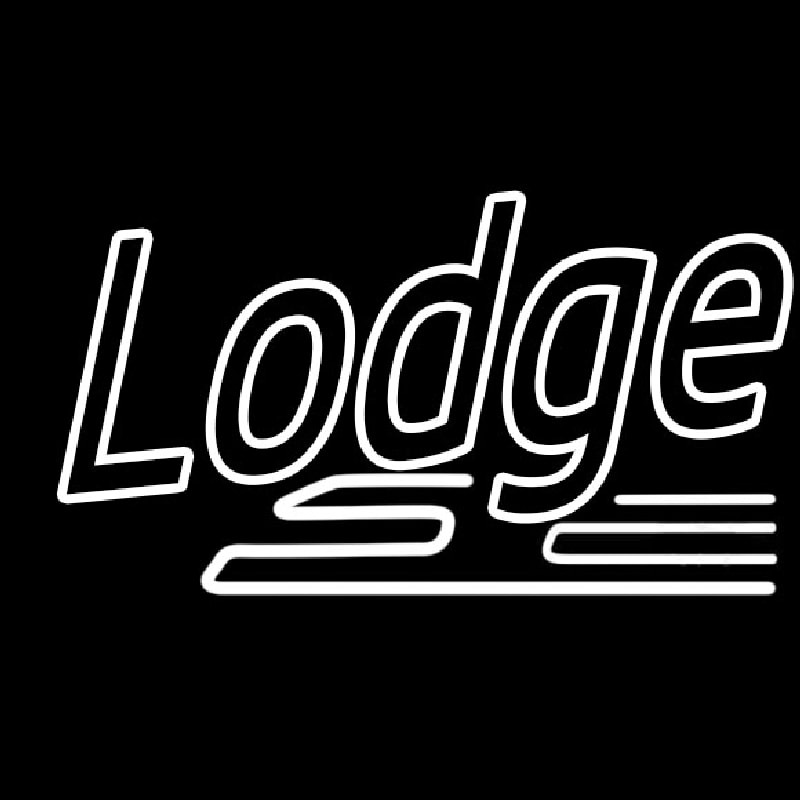 Double Stroke Lodge Neonkyltti