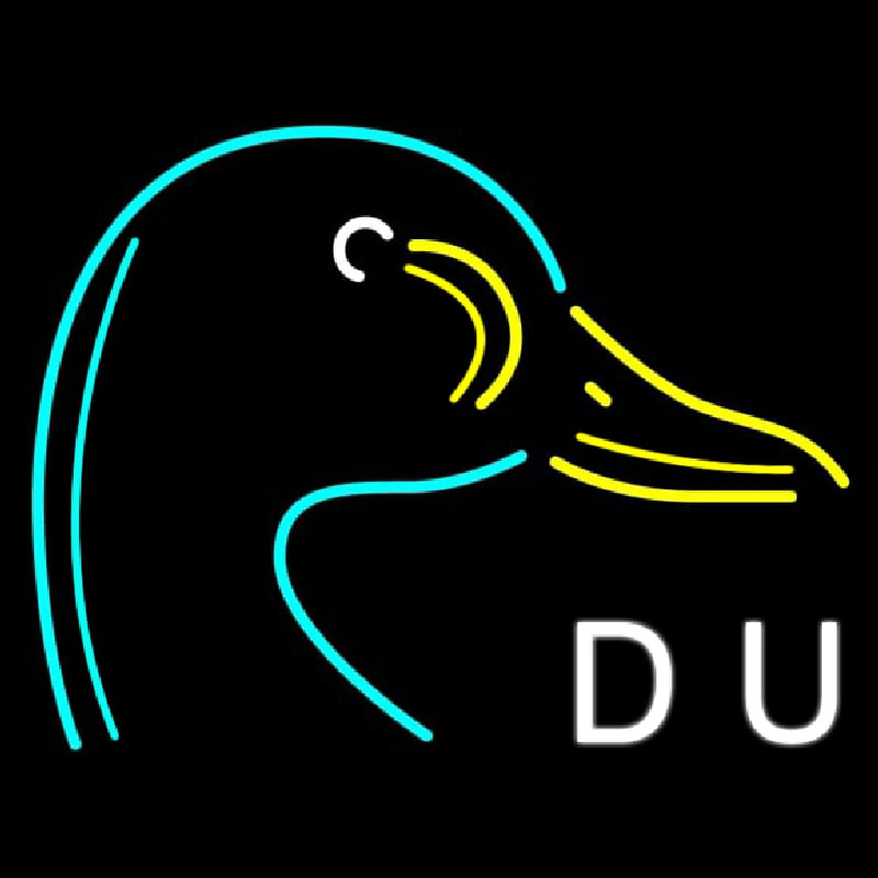 Duck Logo Neonkyltti