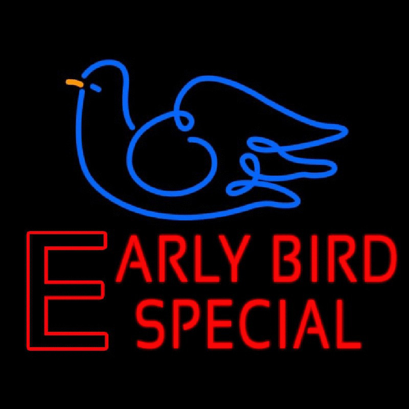 Early Bird Special Neonkyltti