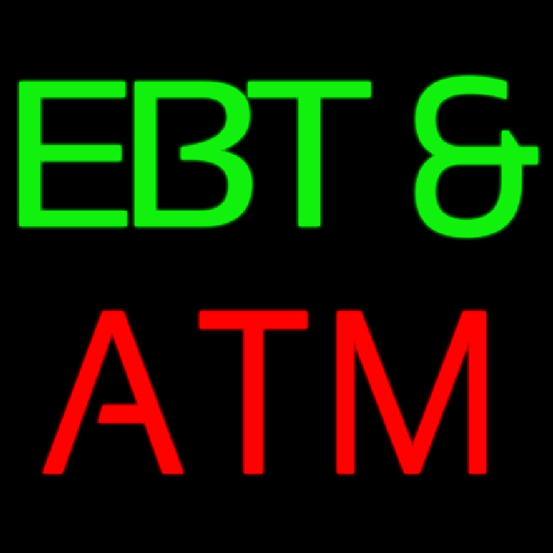 Ebt And Atm Neonkyltti