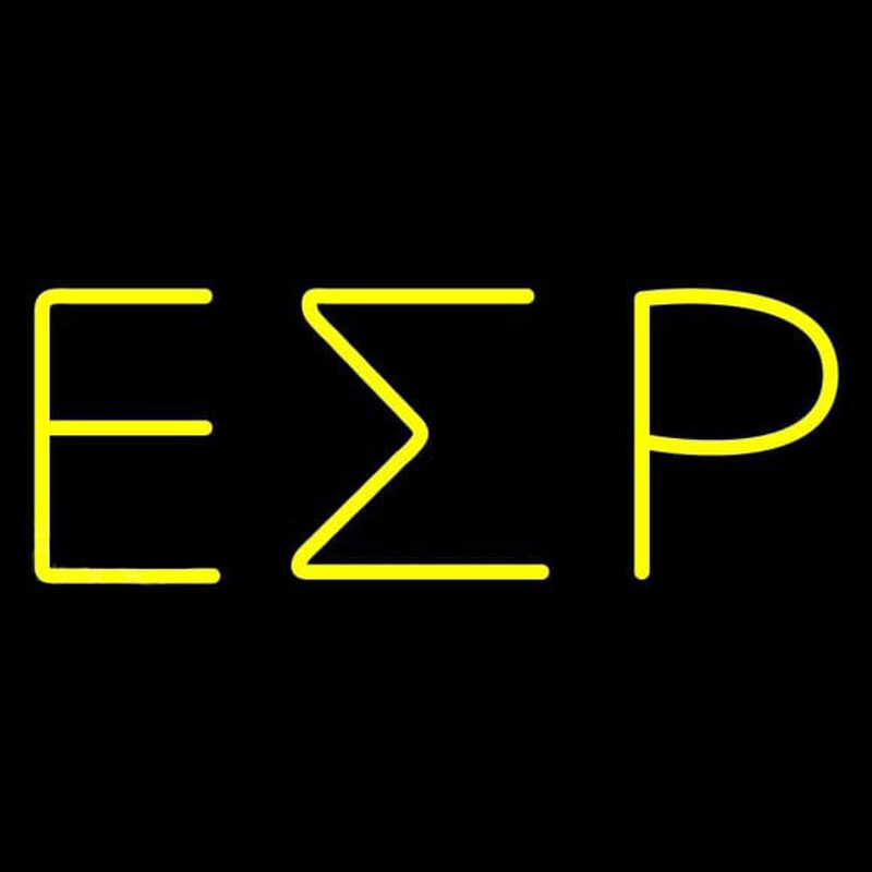 Epsilon Sigma Rho Neonkyltti