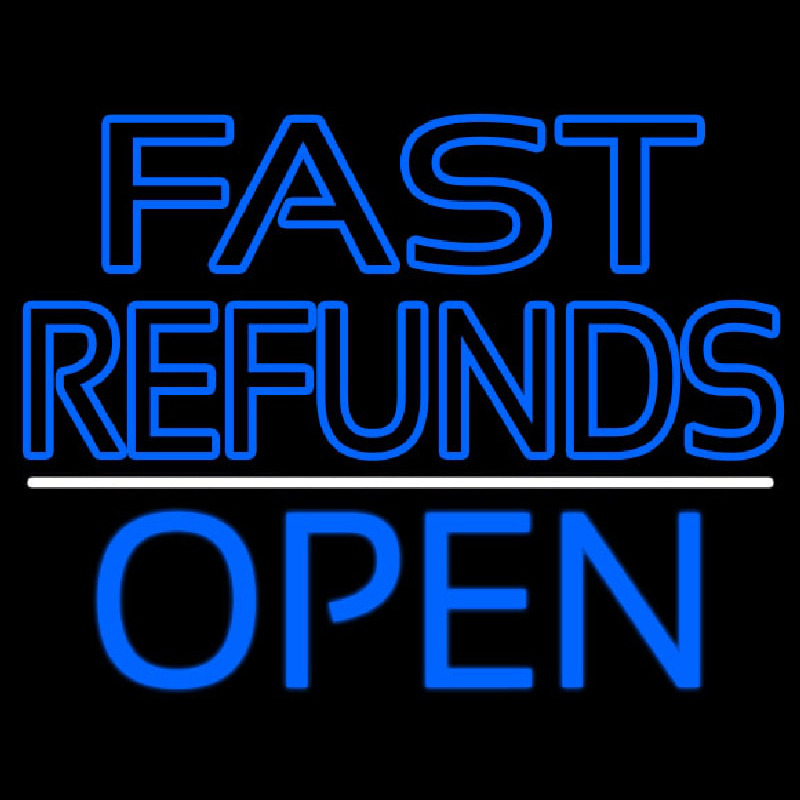 Fast Refunds Open Neonkyltti