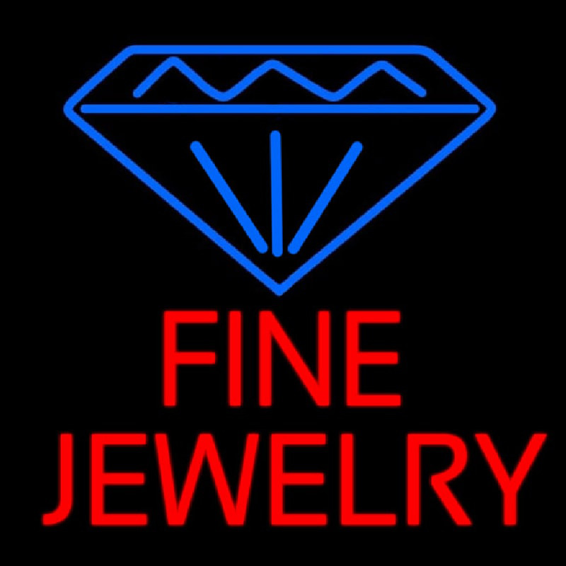 Fine Jewelry Block Neonkyltti