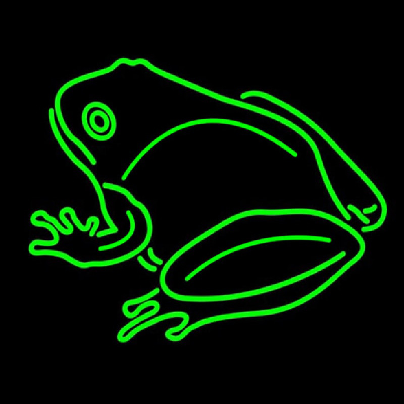 Frog Logo Neonkyltti