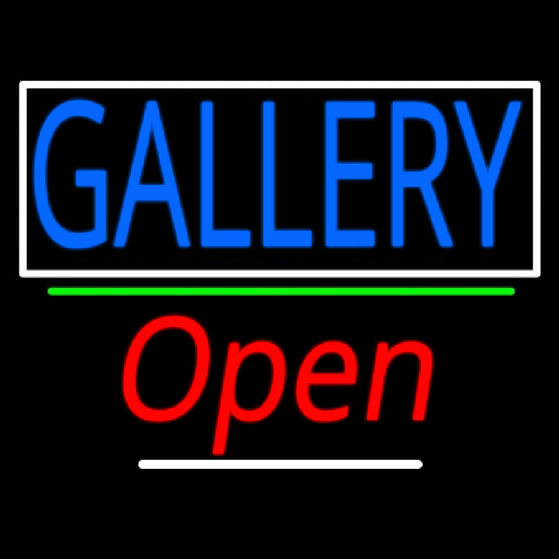 Gallery With Border Open 3 Neonkyltti