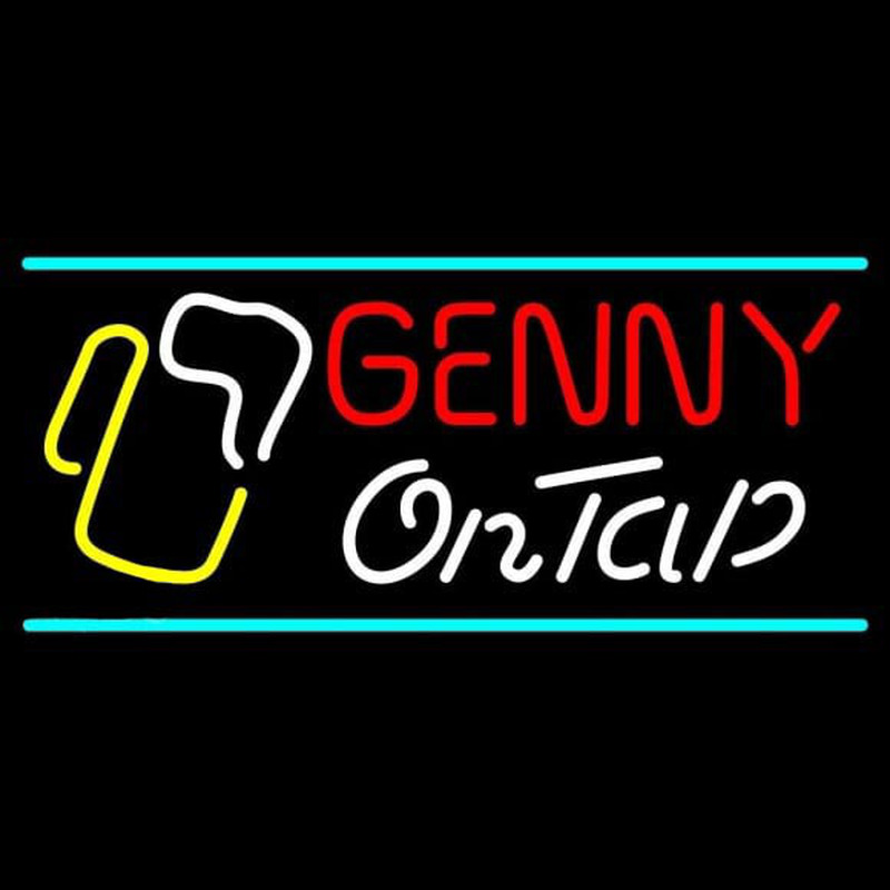 Genny On Tap Neonkyltti