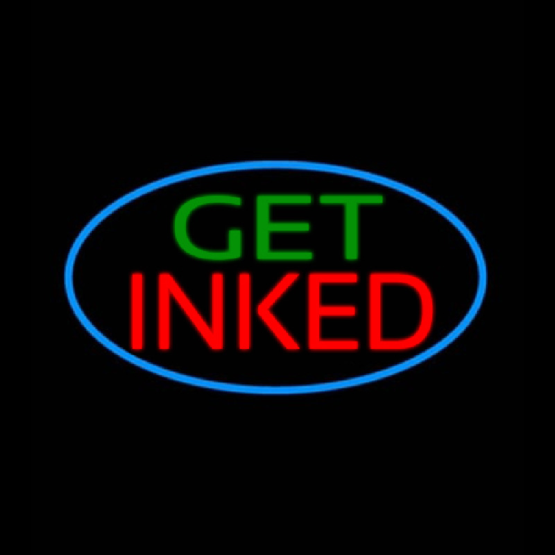 Get Inked Neonkyltti