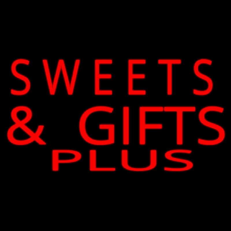 Gifts And Sweets Neonkyltti