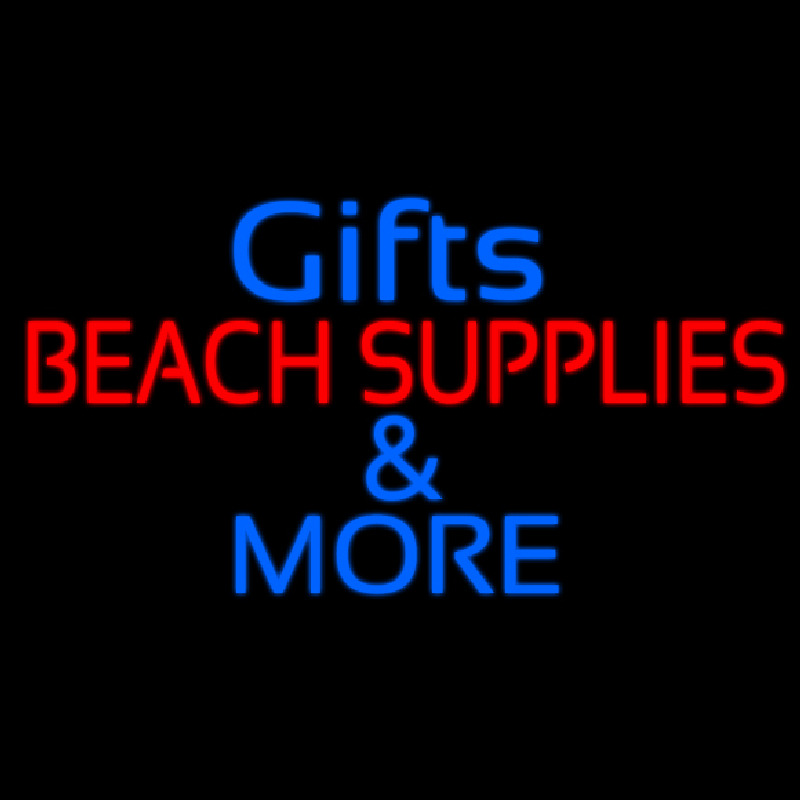 Gifts Blue Beach Supplies Neonkyltti