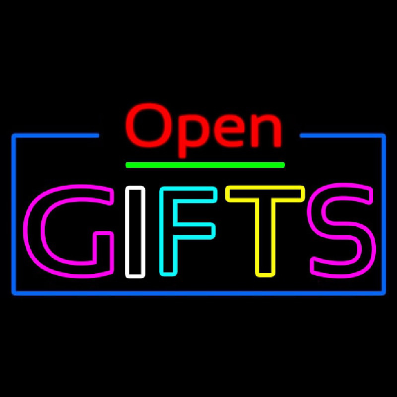 Gifts Open Neonkyltti