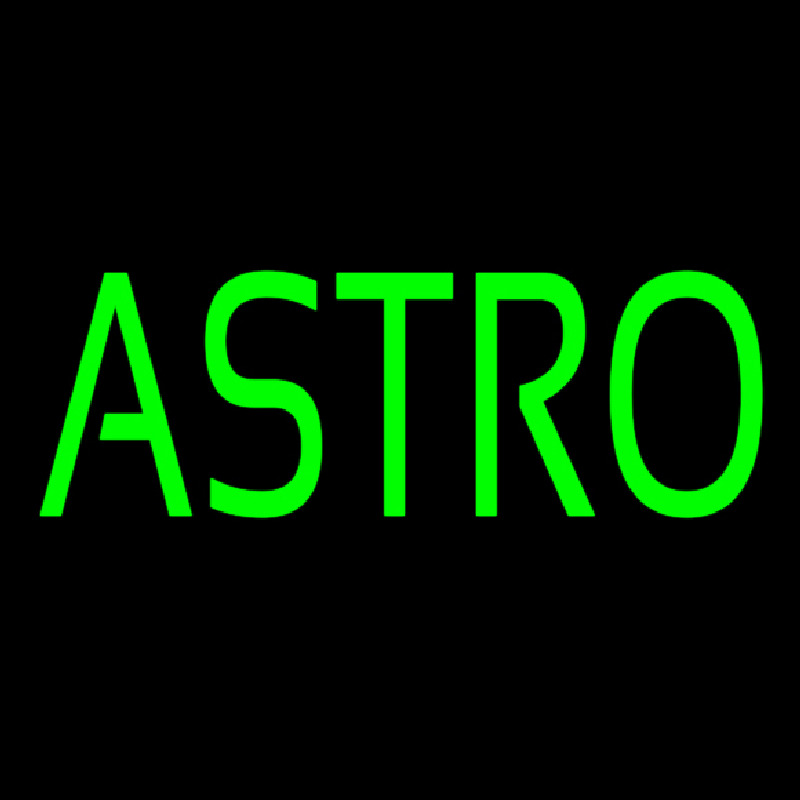 Green Astro Neonkyltti