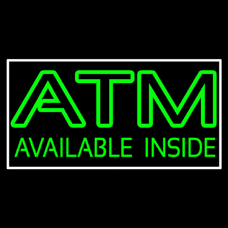 Green Atm Available Inside Neonkyltti