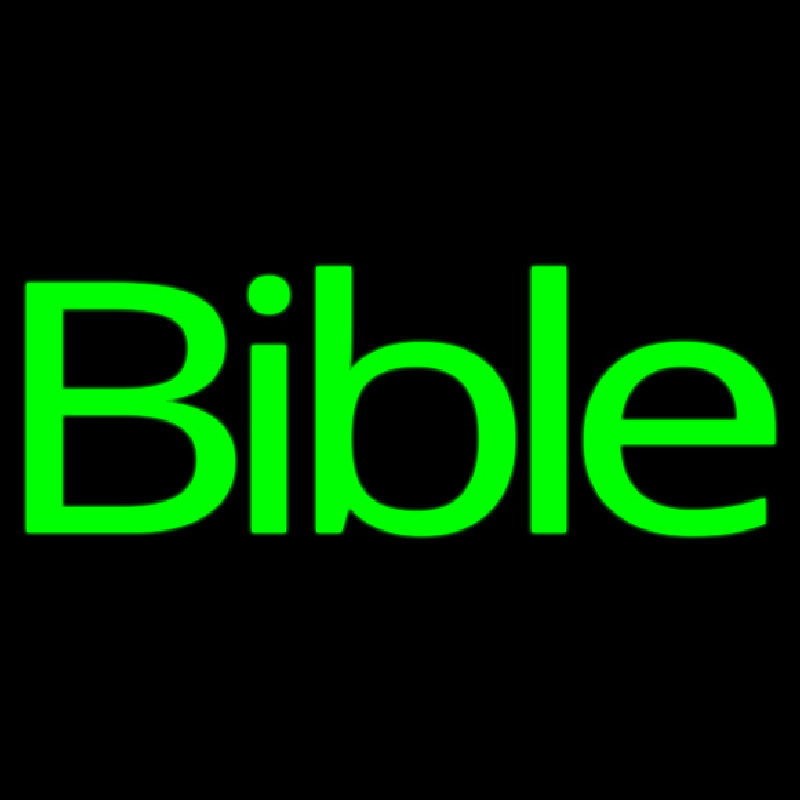 Green Bible Neonkyltti