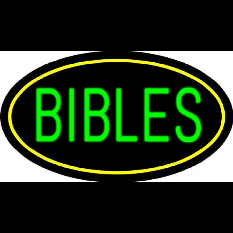 Green Bibles Neonkyltti