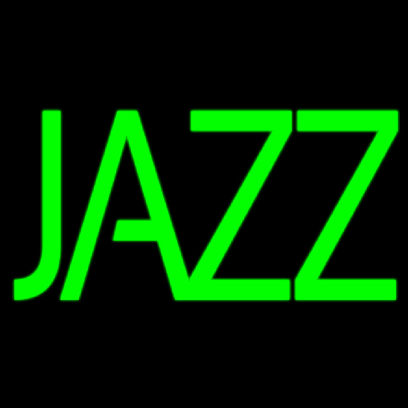 Green Double Stroke Jazz Block Neonkyltti