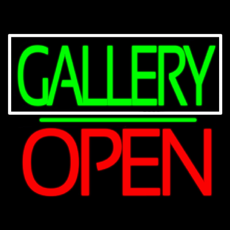 Green Gallery Block With Open 1 Neonkyltti