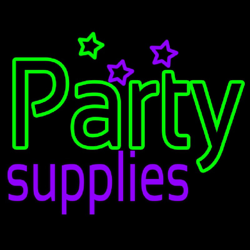 Green Party Supplies Neonkyltti