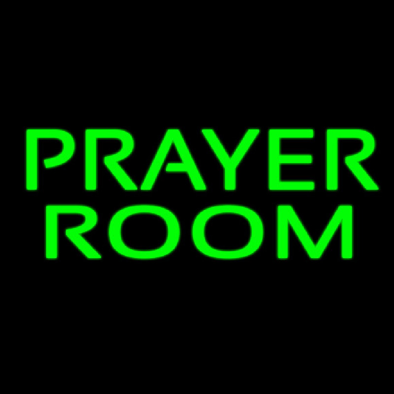 Green Prayer Room Neonkyltti