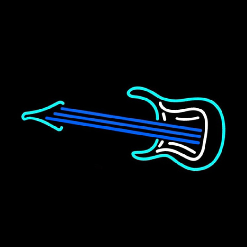 Guitar 1 Logo Neonkyltti