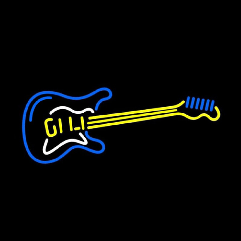 Guitar Logo 1 Neonkyltti