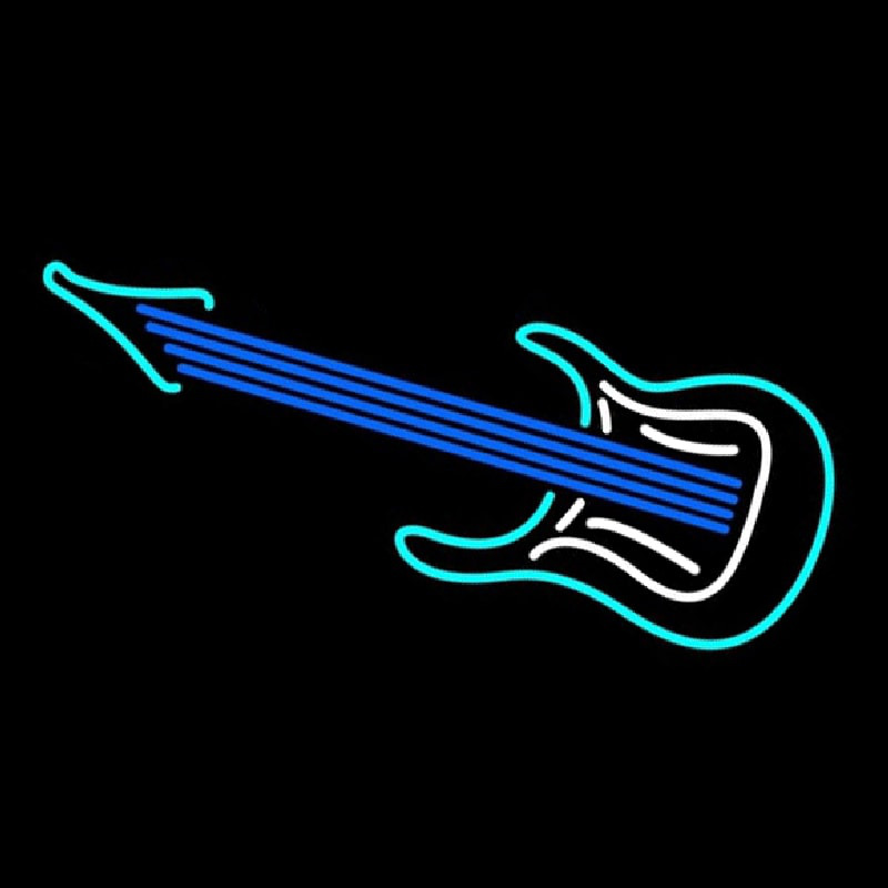 Guitar Logo Neonkyltti