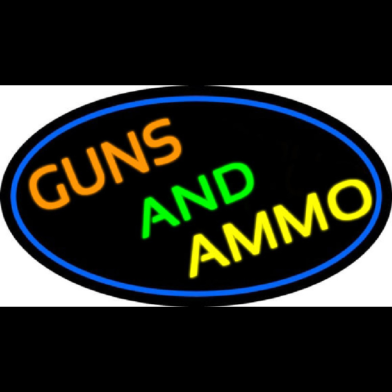 Guns And Ammo Neonkyltti