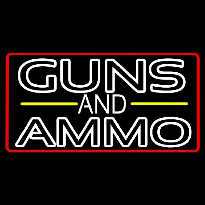 Guns And Ammo Neonkyltti