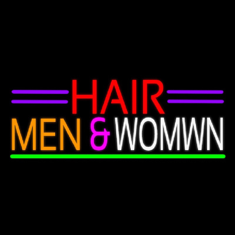 Hair Men And Women Neonkyltti