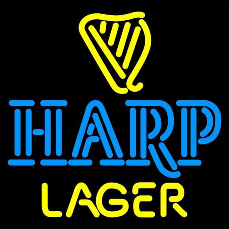 Harp Lager Neonkyltti