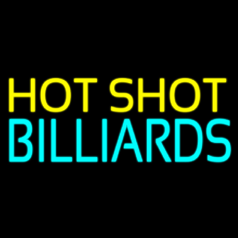 Hot Shot Billiards 3 Neonkyltti