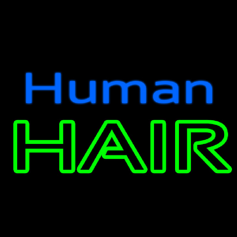 Human Hair Neonkyltti