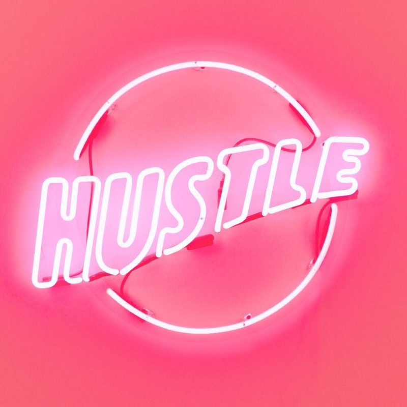 Hustle Neonkyltti