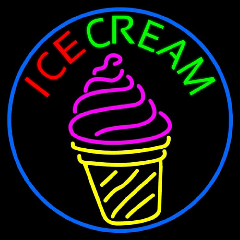 Ice Cream Cone Image Neonkyltti